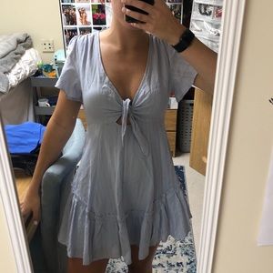 Light blue dress